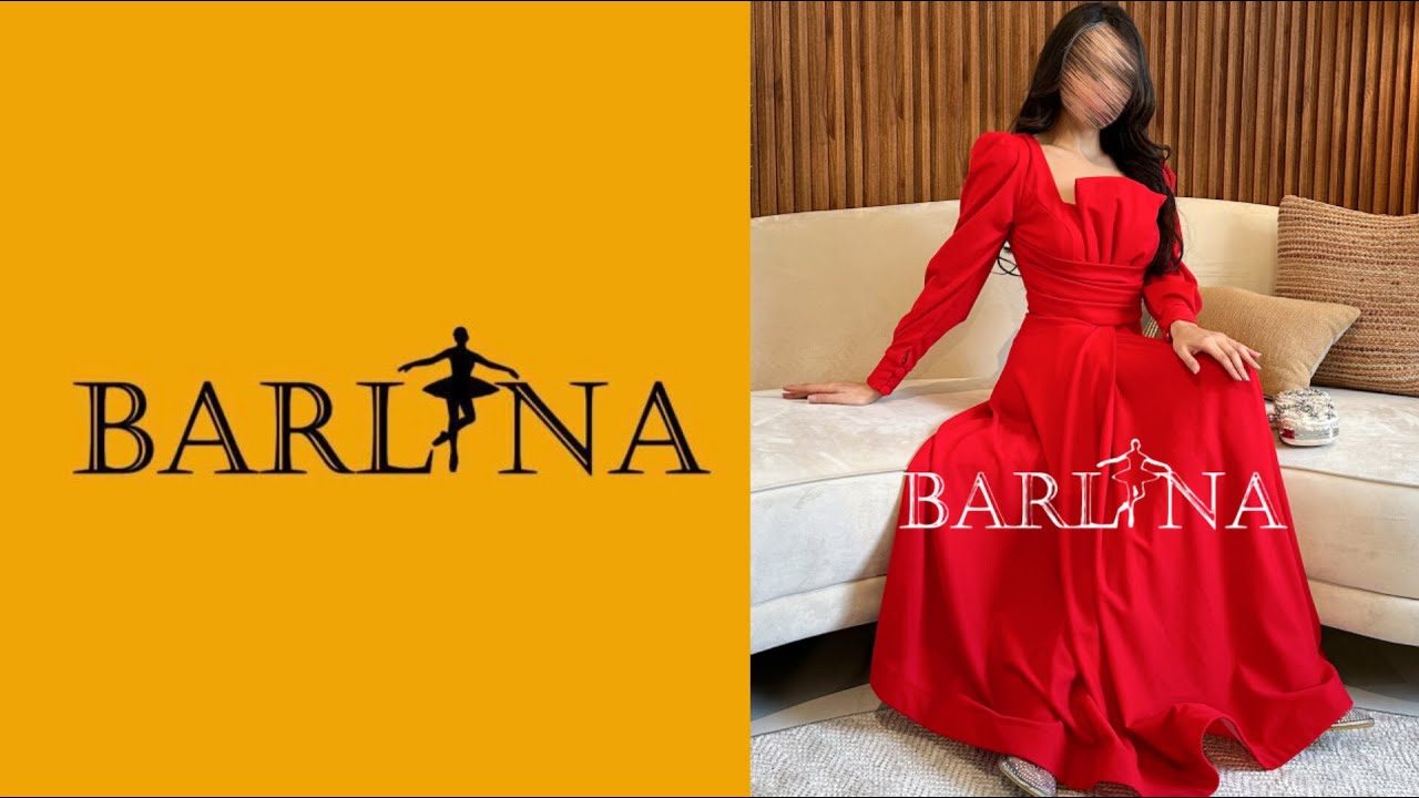 Elegant red pleated dress - XXL