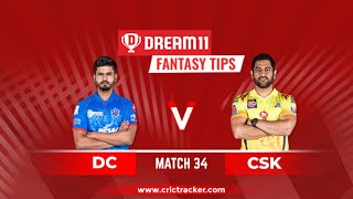 Delhi vs Chennai | 34th Match Dream11 IPL 2020 | Live Cricket Score & Audio Commentary