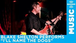 Blake Shelton performs I&#39;ll Name the Dogs for SiriusXM The Highway