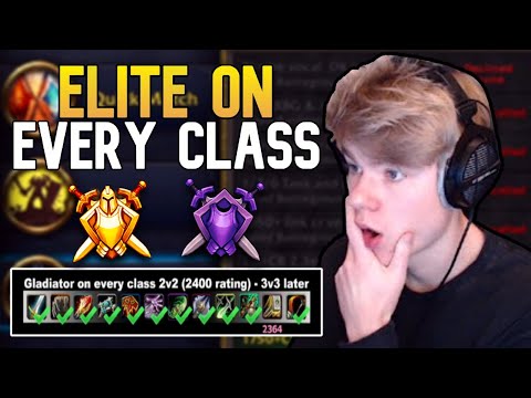 Getting 2400 Rating On EVERY Single Class! (ft Trillebartom)