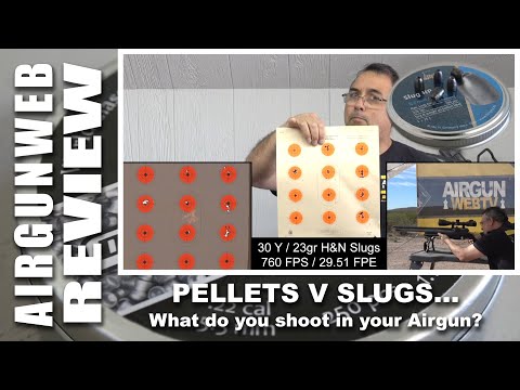 PRODUCT REVIEW - H&N SLUGS VS AIR ARMS PELLETS - Air Arms S510 US XS w/ Hawke Frontier FFP