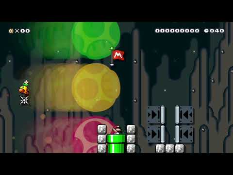 GAME OF SPINNER (ALWAYS SPIN) by Sir Kevin 🍄 Super Mario Maker #amd