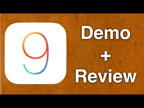 Apple iOS 9: New Features + Demo