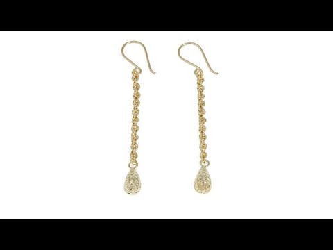 Michael Anthony Jewelry 10K Rope Chain Drop Earrings