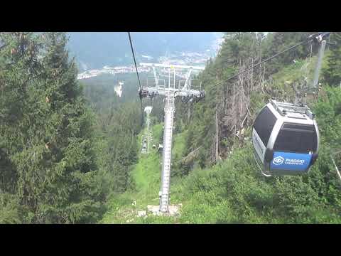 Discesa integrale cabinovia Agamatic "Folgarida" - Folgarida (TN)