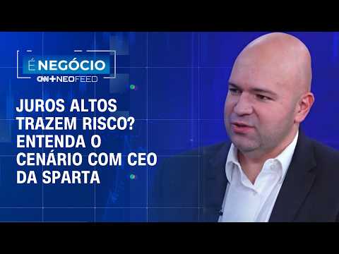 Juros altos aumentam risco no crédito privado, diz CEO da Sparta | É Negócio