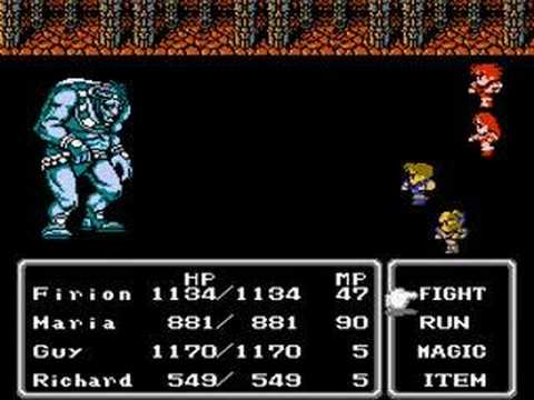 Let's Play Final Fantasy II #34 - Cold Thunder