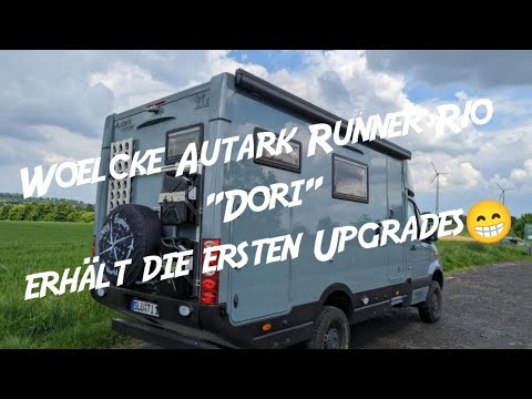 Unsere "Dori" Woelcke Autark Runner R10 erhält die ersten Upgrades...