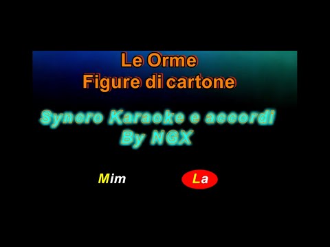 Le Orme - Figure di cartone - Song Chords base demo karaoke con accordi by NGX