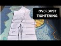 BODICE PATTERN ALTERATION HOW TO DO AN OVER BUST TIGHTENING