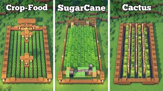 3 Automatic Farms for Minecraft Bedrock &amp; Java | Easy Tutorial