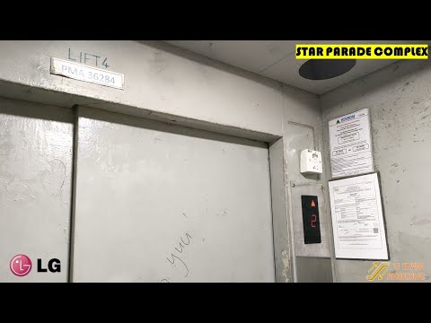 A LG Service Elevator at Star Parade Complex, Alor Setar, Kedah, Malaysia.