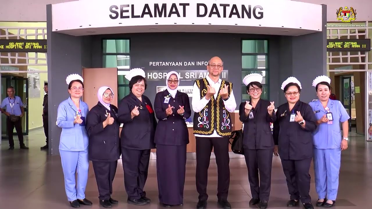 LAWATAN KERJA RASMI KPK KE HOSPITAL SRI AMAN ll