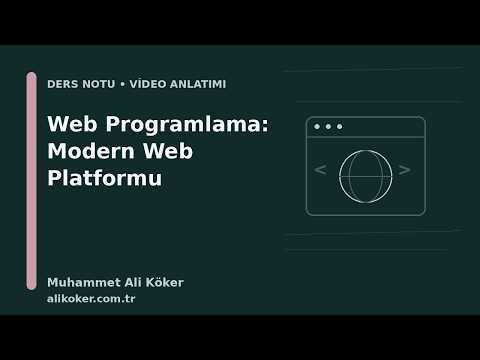Web Programlama Mimarisi