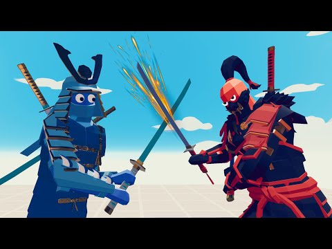 TOURNAMENT SAMURAI MASTER | Totally Accurate Battle Simulator-TABS