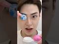 Giant blue contact lenses for giants