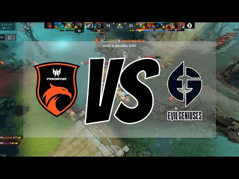 EVIL GENIUSES VS TNC PREDATORS - #WePlay #AniMajor DOTA 2 | GAME 3