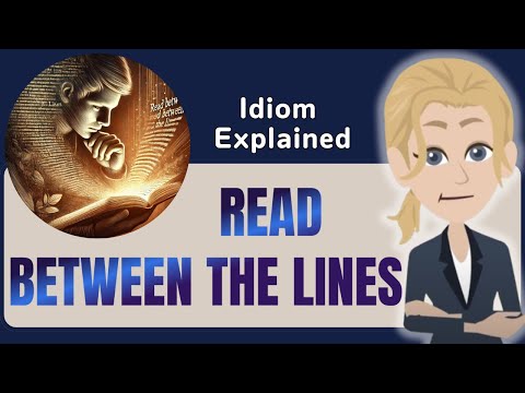READ BETWEEN THE LINES 🔍 | Learn This English Idiom with Stories