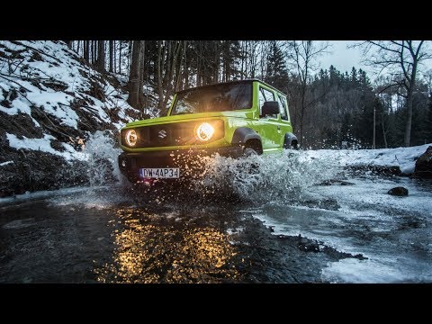 2019 Suzuki Jimny 1.5 VVT AllGrip Pro / testy w terenie, jazda po błocie, śniegu i szutrach