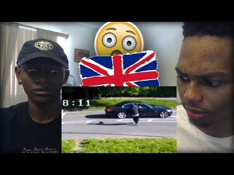 AMERICANS FIRST REACTION to LONDON STREETS CCTV/PHONE FOOTAGE 2019 | UK Drill