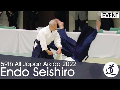 Endo Seishiro Shihan - 59th All Japan Aikido Demonstration (2022) [60fps]