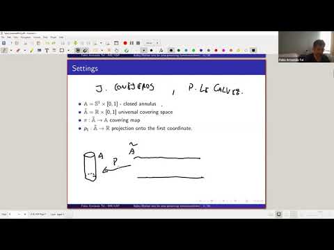 Fabio Tal (IME/USP), "Aubry-Maher sets for area-preserving homeomorphisms of the closed annulus"