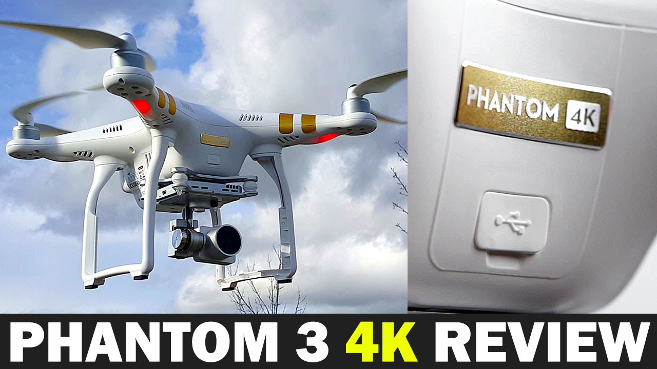 Квадрокоптер DJI Phantom 3 4K
