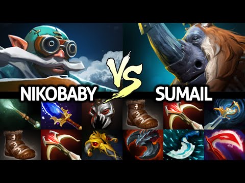 SUMAIL Magnus VS NIKOBABY Gyrocopter Top Pro Carry Battle Dota 2