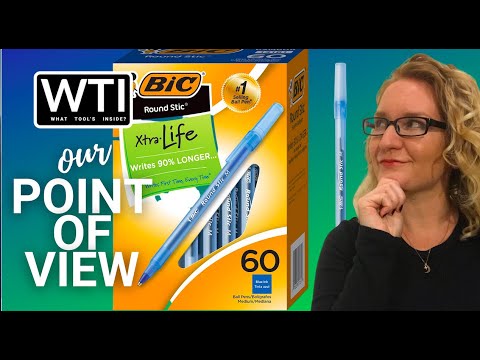 BIC Round Stic Xtra Life Ballpoint Pens - WTI product video review