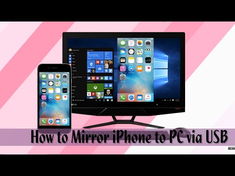 How to Mirror iPhone to PC via USB