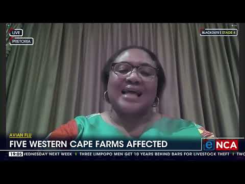 Avian flu Five Western Cape farms affected