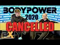 BodyPower 2020 Cancelled - OFFICIAL CEO ANNOUNCEMENT