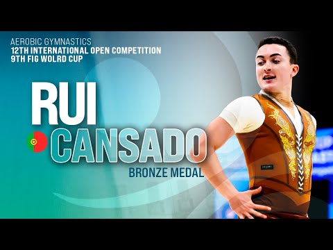 CANSADO Rui (POR) | 9th FIG World Cup Aerobic Gymnastics 2024 | IM - Bronze Medal