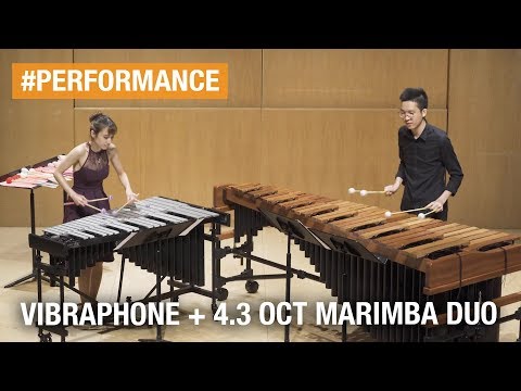 Flying Colours, by Adam Tan (for vibraphone and marimba duo)