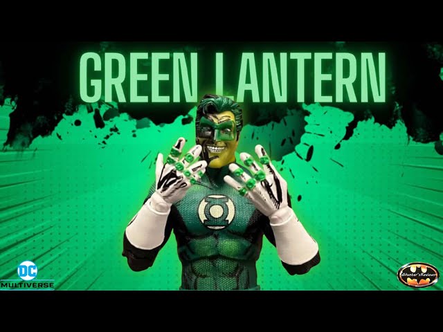 Vídeo relacionado con McFarlane DC Multiverse Cover Recreations Action Figure Green Lantern (Emerald Twilight) (Gold Label) 18 cm