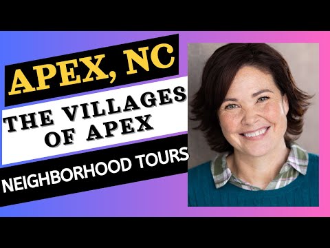LIVING the APEX, NC LIFESTYLE: Exploring The Villages of Apex - Community Tour