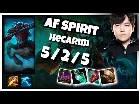Spirit Hecarim Jungle S11 11.5 Challenger Replay (5/2/5) - KOREAN