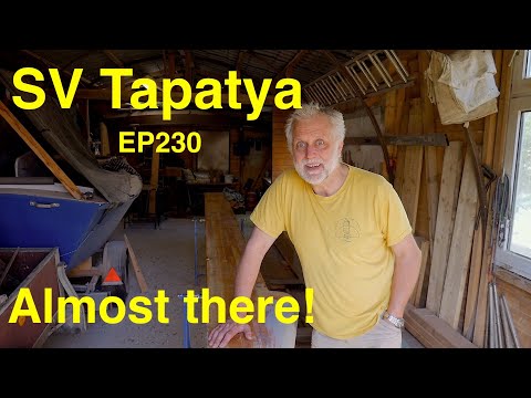 Almost there! Building a cruising sailboat - SV Tapatya EP230