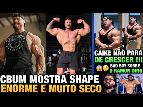 CBUM MOSTRA SHAPE MUITO SECO e CAIKE APARECE ENORME EM PRAGA + RAMON, CARIANI E BADBOY