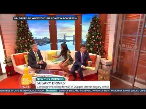 [HD] Susanna Reid spills fizzy juice all over GMB set