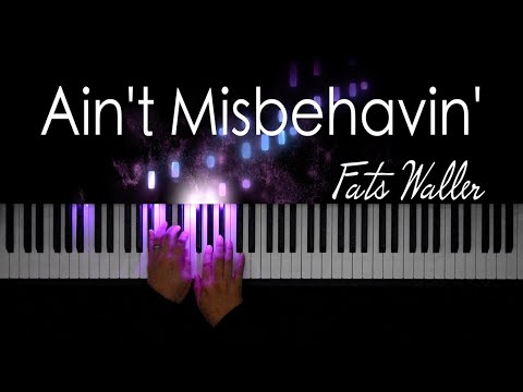 Ain't Misbehavin' (1929) | Fats Waller | Stride Piano Cover