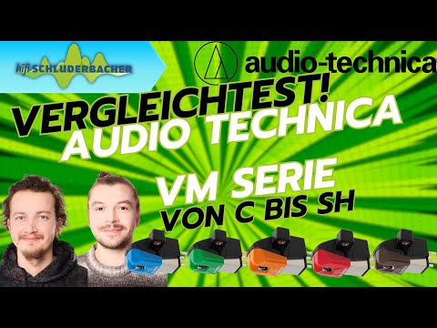 Audio Technica AT-VM95 series comparison! What are the differences between the cartridges?