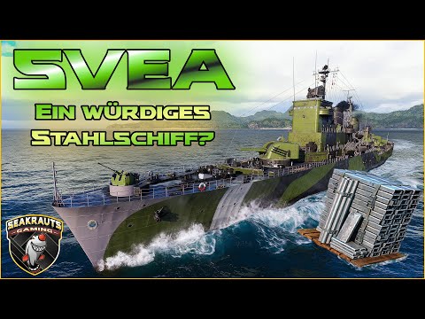 SVEA [T10 CL EU] ⛵ Was für ein Stahlkreuzer in World of Warships ⚓