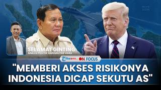[FULL] Ancaman Kedaulatan di Balik Blanket Overflight, Pakar: Indonesia Berisiko Dipandang Sekutu AS