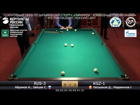 CM2017 (Абрамов И., Зайцев С.)  RUS-3 - KGZ-1 (Лепшаков Д., Мадаминов А.)