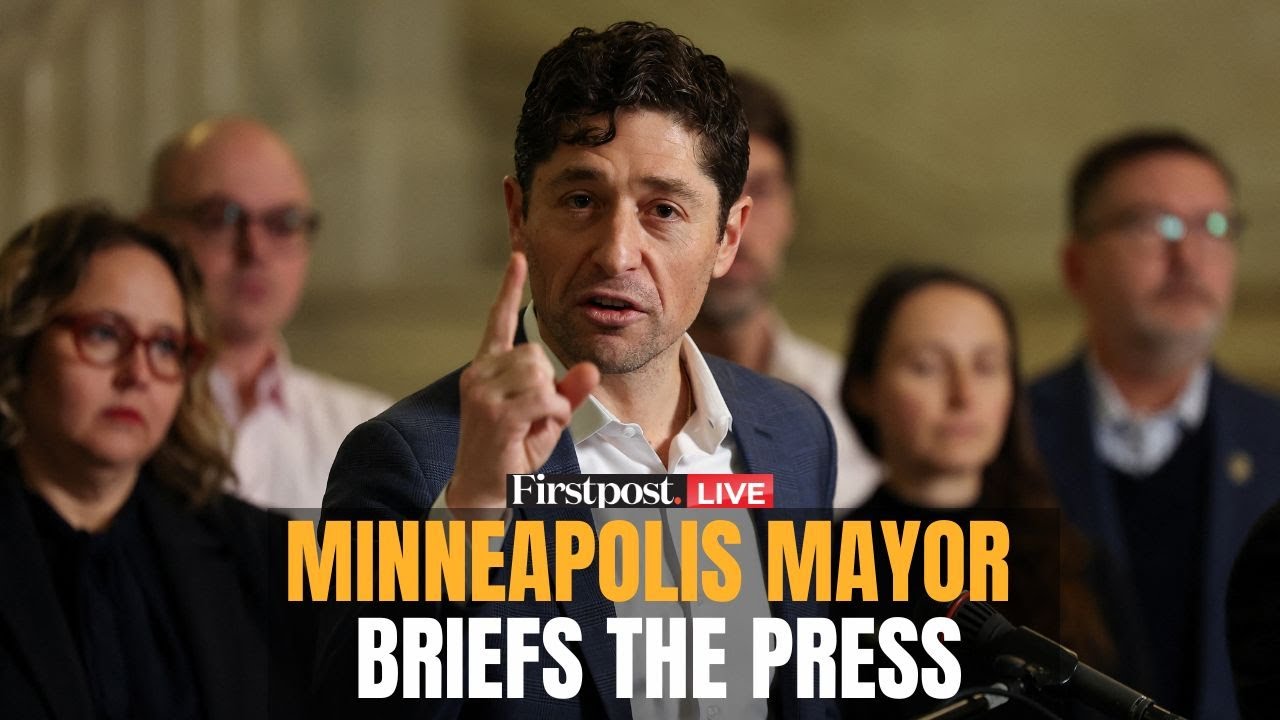 LIVE: Minneapolis Mayor Frey Along With Other City Officials Speaks To Media Amid Anti-ICE Protests