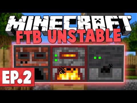 Minecraft FTB Unstable 1.14 | ORE QUADRUPLING! #2 [Modded Minecraft 1.14]
