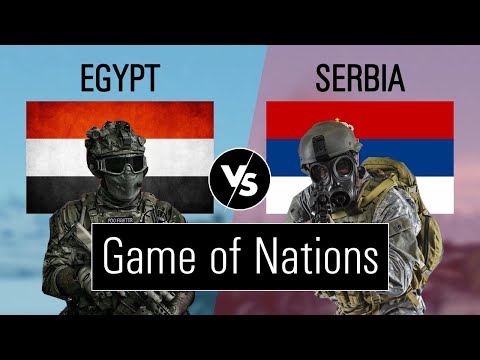 Egypt vs Serbia Military power comparison