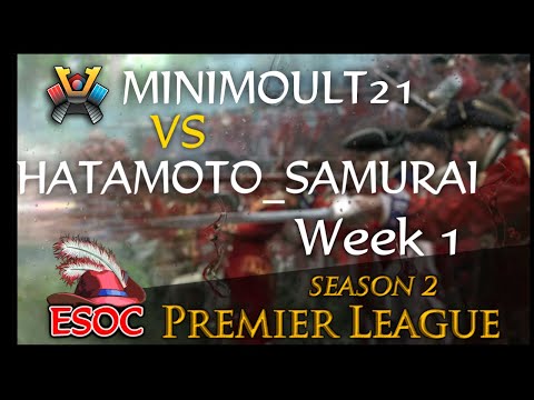 [AoE3] (NN) hatamoto_samurai vs (MDS) minimoult21 — Week 1— ESOC Premier League Season 2