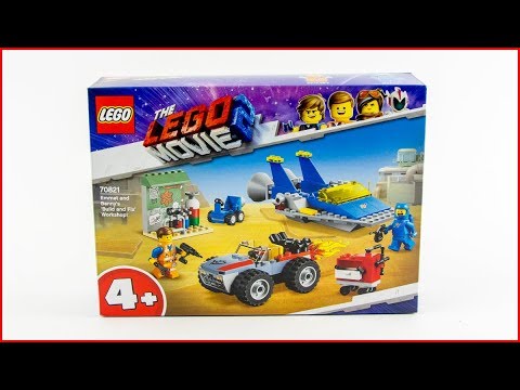 Vidéo LEGO The LEGO Movie 70821 : L'atelier "Construire et réparer" d'Emmet et Benny !